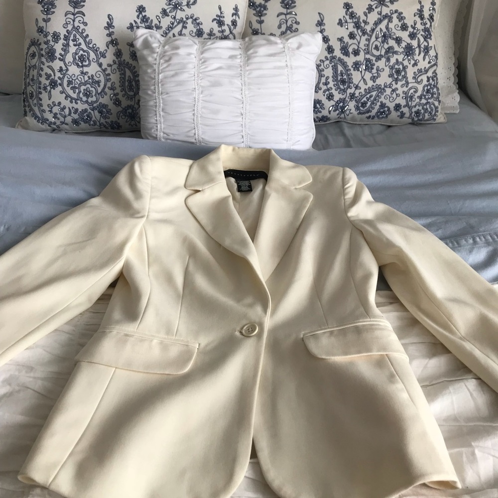White blazer